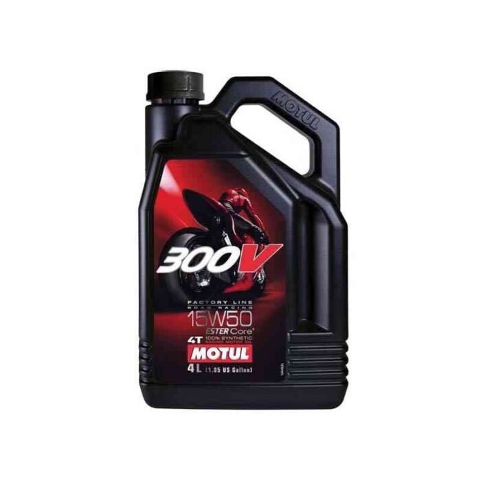 MOTUL 300V FACTORY LINE ROAD RACING 15W50 4L